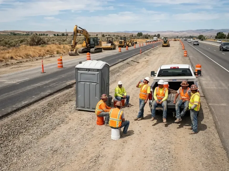 highway-road-construction-crew-007 — frequently asked questions, Porta Potty and Restroom Rentals in Belleville, MI